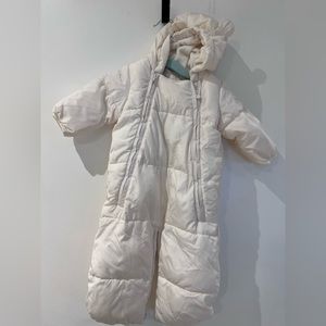 Baby GAP ColdControl Snow Bunting Suit Convertible Bundler 0-3 Months.